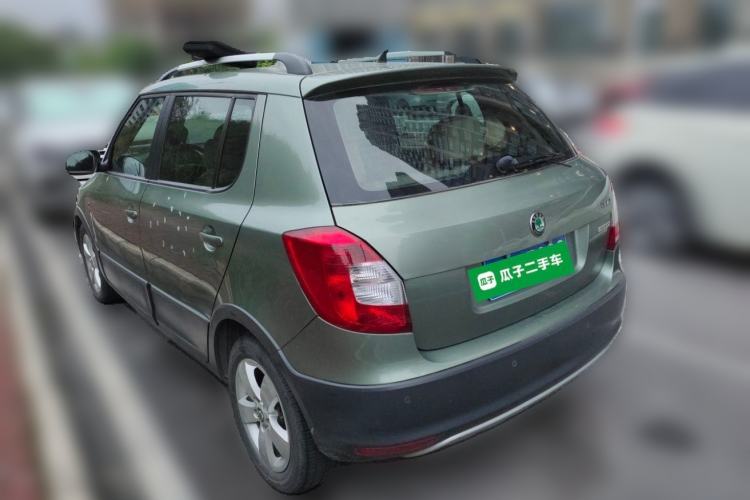 Used Skoda Fabia 2012 1.6L Scout Rear Left 45 Deg
