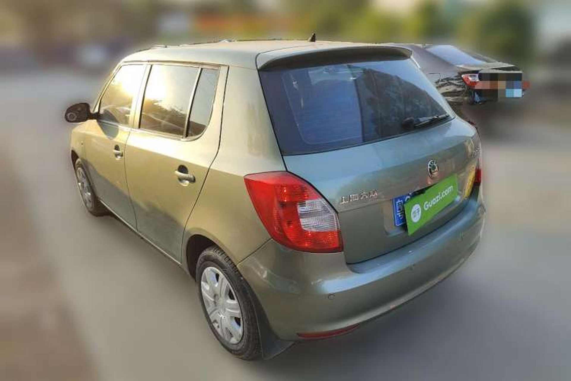 Used Skoda Fabia 2012 1.4L Automatic Crystal Edition Rear Left 45 Deg