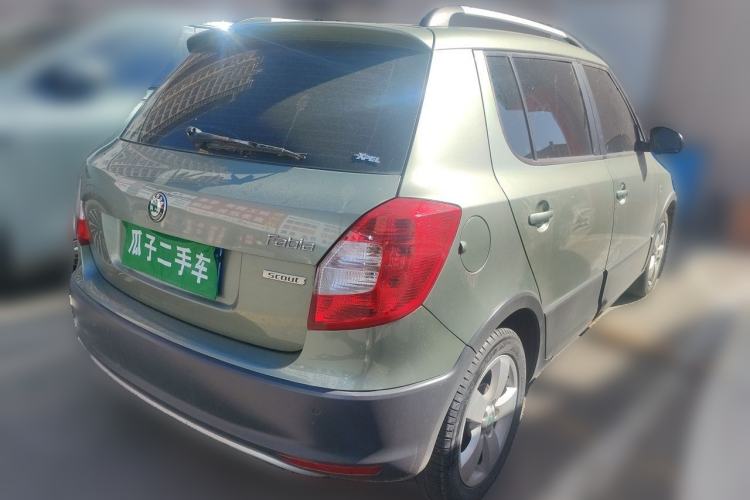 Used Skoda Fabia 2012 1.6L Scout Rear Right 45 Deg