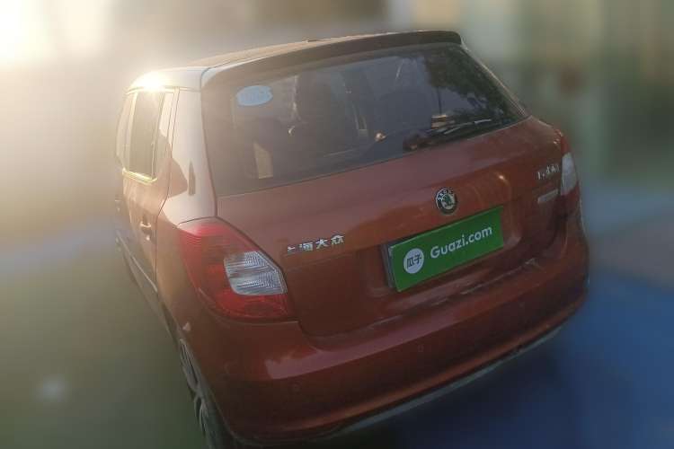 Used Skoda Fabia 2012 1.6L Automatic Sport Edition Rear Left 45 Deg