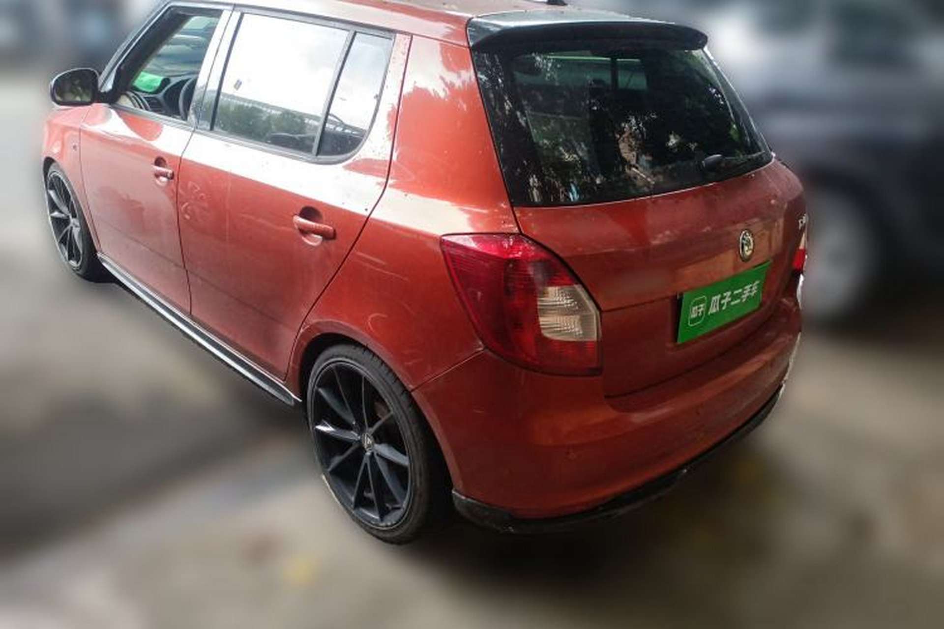 Used Skoda Fabia 2012 1.4L Manual Crystal Edition Rear Left 45 Deg