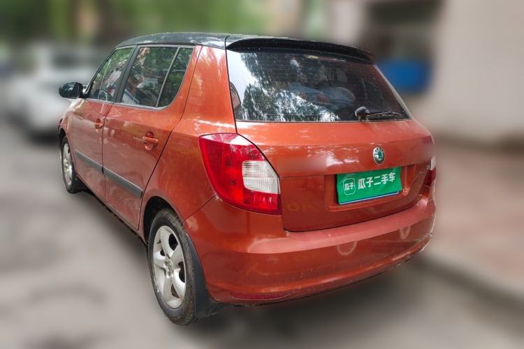 Used Skoda Fabia 2012 1.6L Manual Cool Black Edition Rear Left 45 Deg