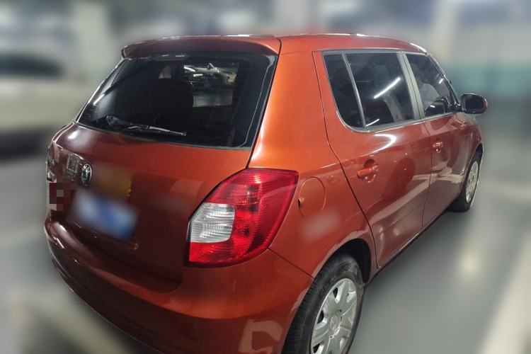 Used Skoda Fabia 2012 1.4L Automatic Crystal Edition Rear Right 45 Deg
