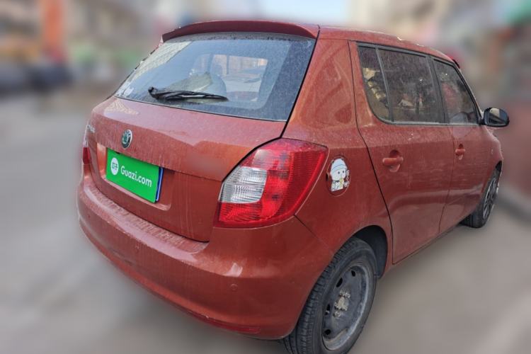 Used Skoda Fabia 2012 1.4L Automatic Crystal Edition Rear Right 45 Deg