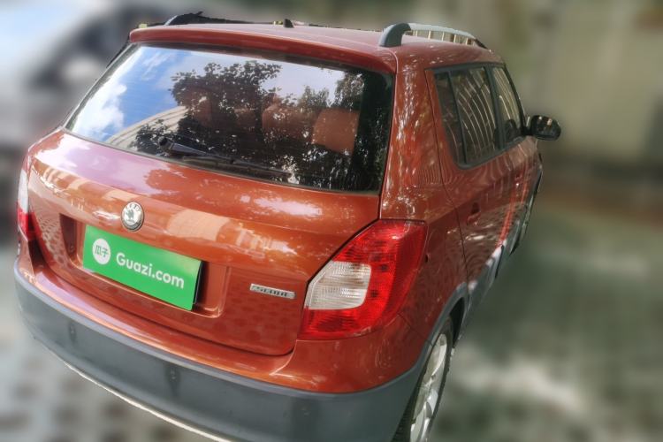 Used Skoda Fabia 2012 1.6L Scout Rear Right 45 Deg