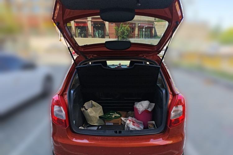 Used Skoda Fabia 2012 1.4L Automatic Crystal Edition Trunk