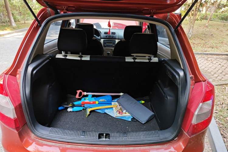 Used Skoda Fabia 2012 1.4L Automatic Crystal Edition Trunk