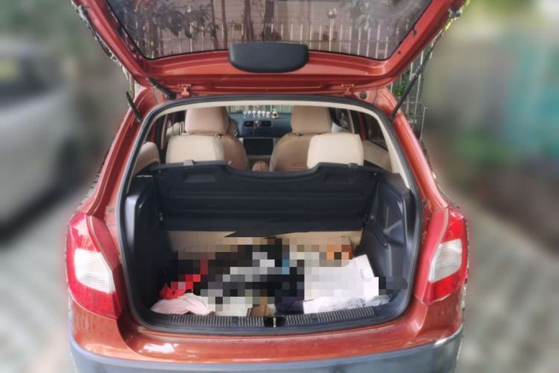 Used Skoda Fabia 2012 1.6L Scout Trunk