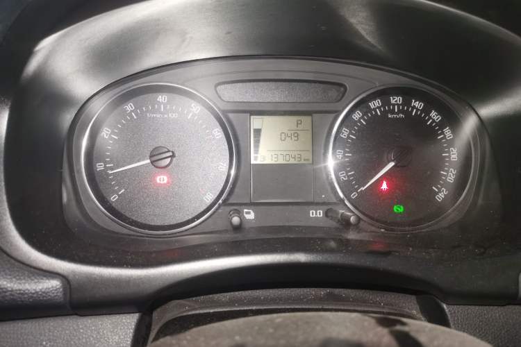 Used Skoda Fabia 2012 1.6L 5th Anniversary Limited Edition Odometer Close Up