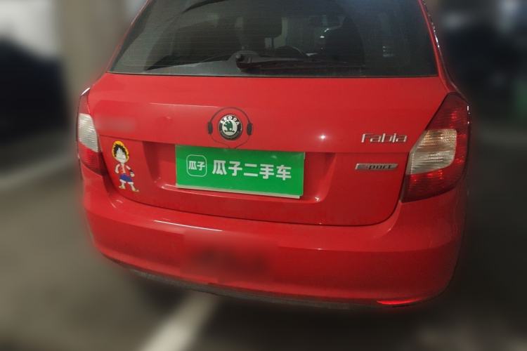 Used Skoda Fabia 2012 1.6L Automatic Sport Edition Rear