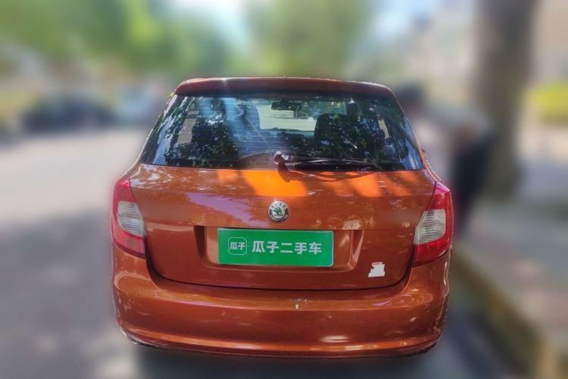 Used Skoda Fabia 2012 1.4L Automatic Crystal Edition Rear