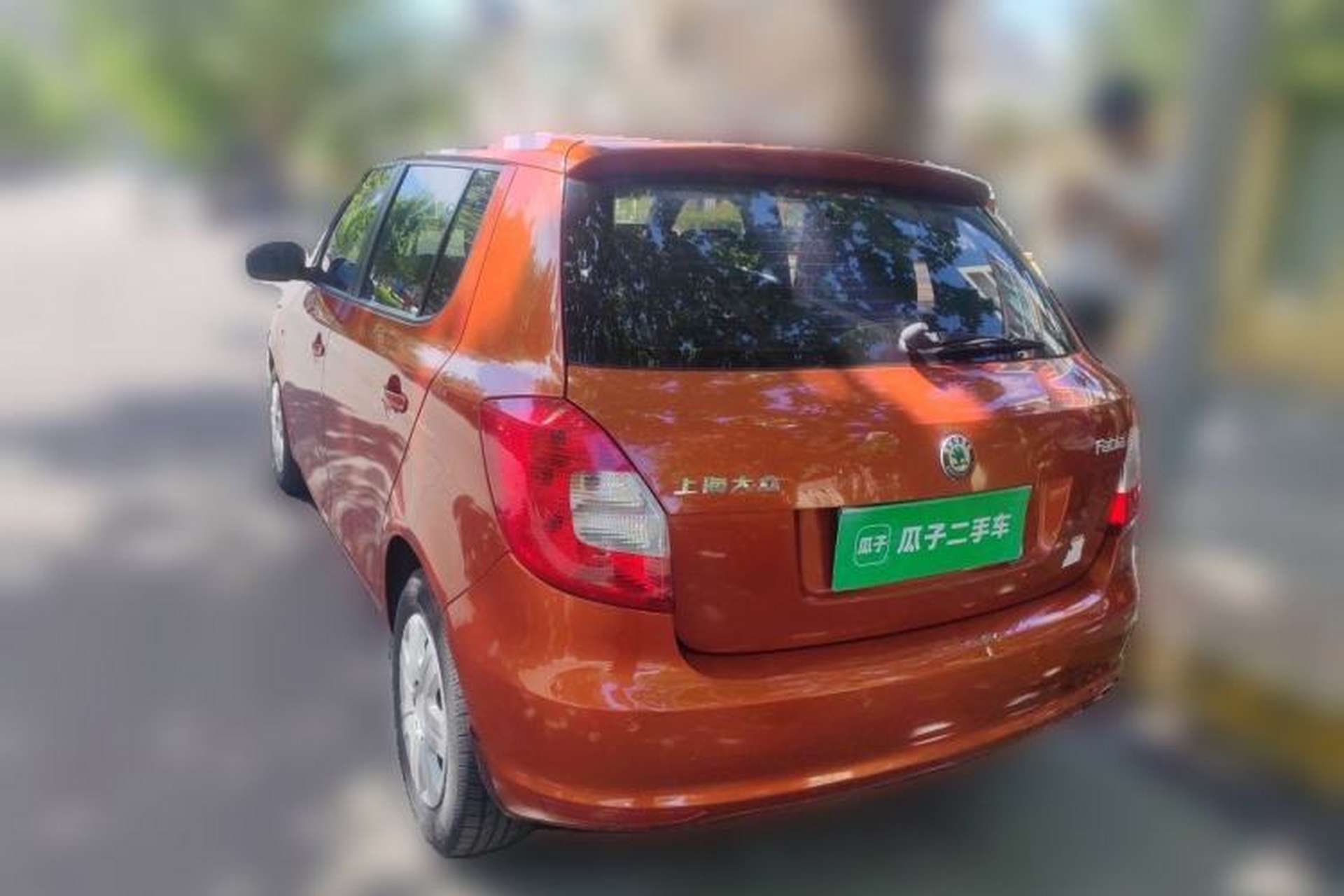 Used Skoda Fabia 2012 1.4L Automatic Crystal Edition Rear Left 45 Deg