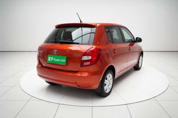Used Skoda Fabia 2012 1.4L Manual Crystal Edition Rear Right 45 Deg