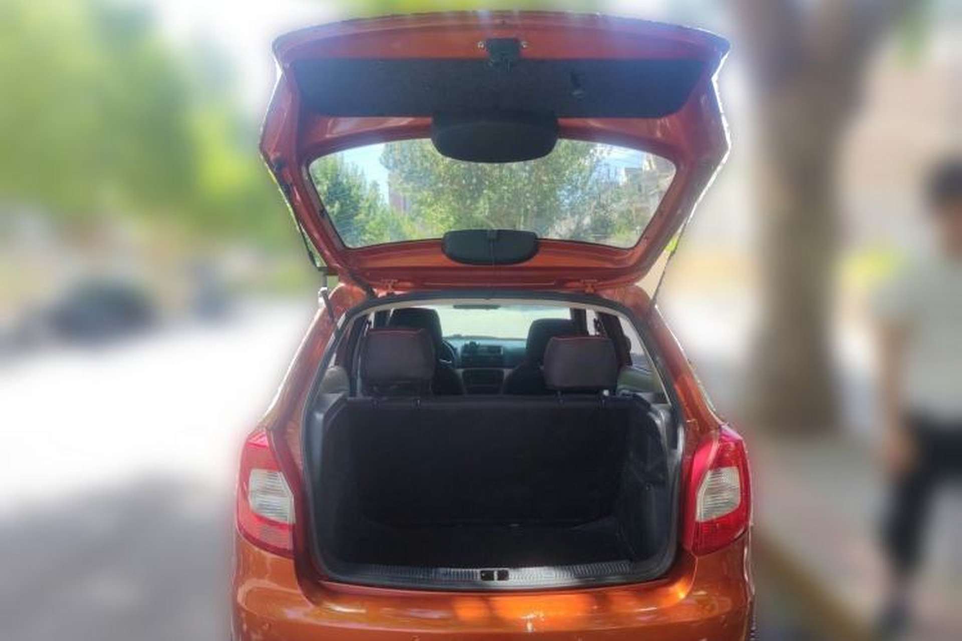 Used Skoda Fabia 2012 1.4L Automatic Crystal Edition Trunk