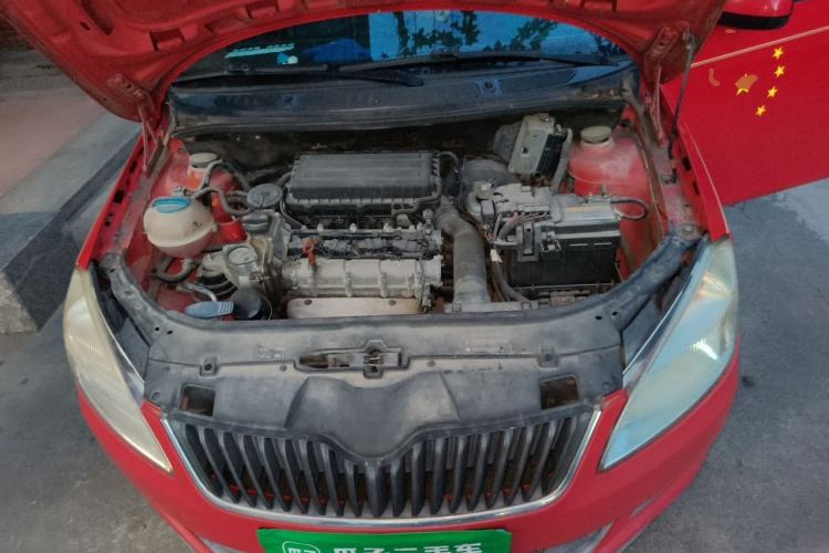 Used Skoda Fabia 2012 1.4L Manual Crystal Edition Engine Bay
