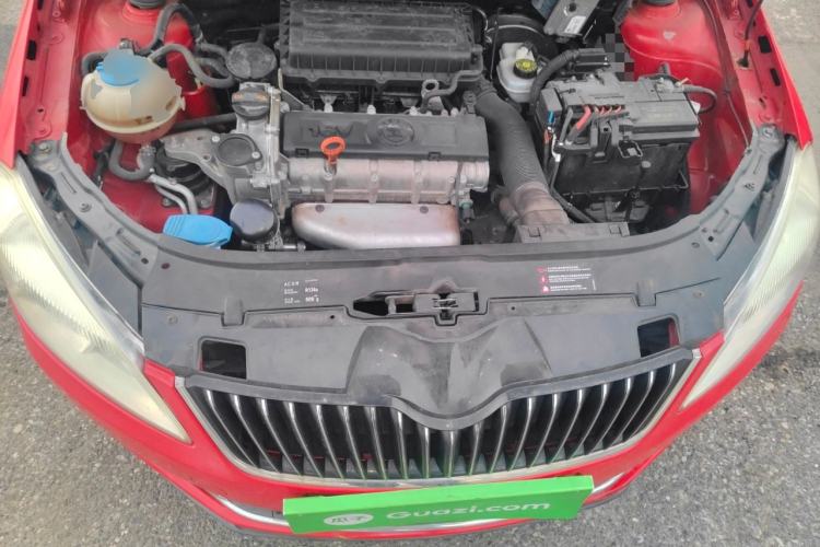 Used Skoda Fabia 2012 1.6L Automatic Crystal Edition Engine Bay