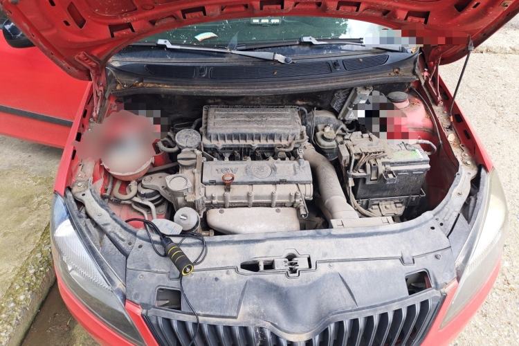 Used Skoda Fabia 2012 1.6L Manual Cool Black Edition Engine Bay