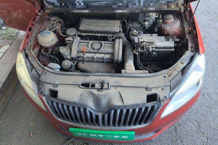 Used Skoda Fabia 2012 1.4L Manual Crystal Edition Engine Bay