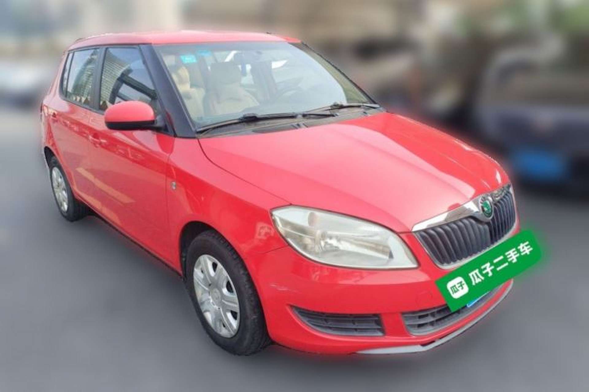 Used Skoda Fabia 2012 1.4L Manual Crystal Edition Front Right 45 Deg