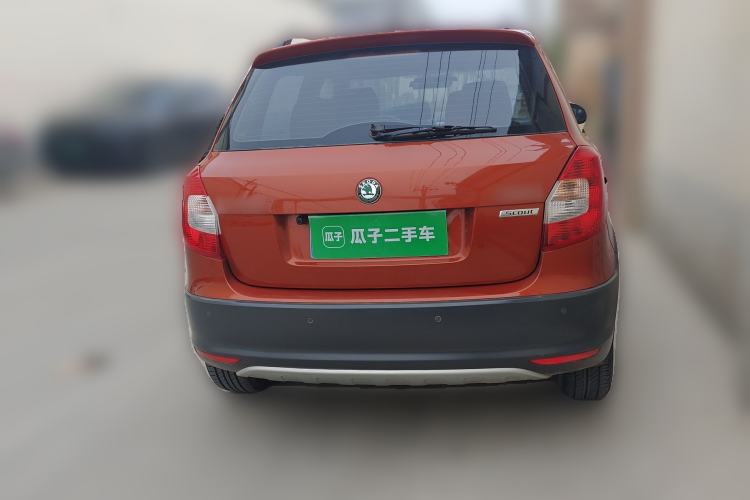 Used Skoda Fabia 2012 1.6L Scout Rear