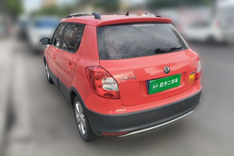 Used Skoda Fabia 2012 1.6L Scout Rear Left 45 Deg