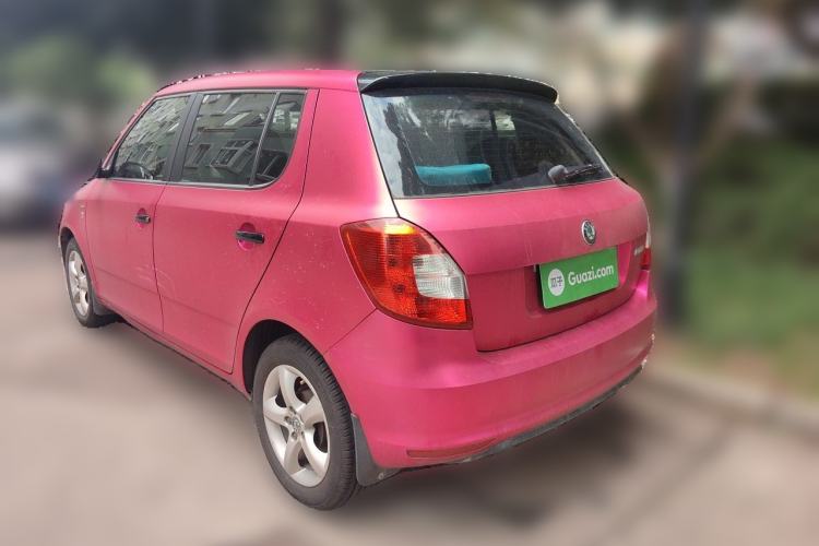 Used Skoda Fabia 2012 1.6L 5th Anniversary Limited Edition Rear Left 45 Deg
