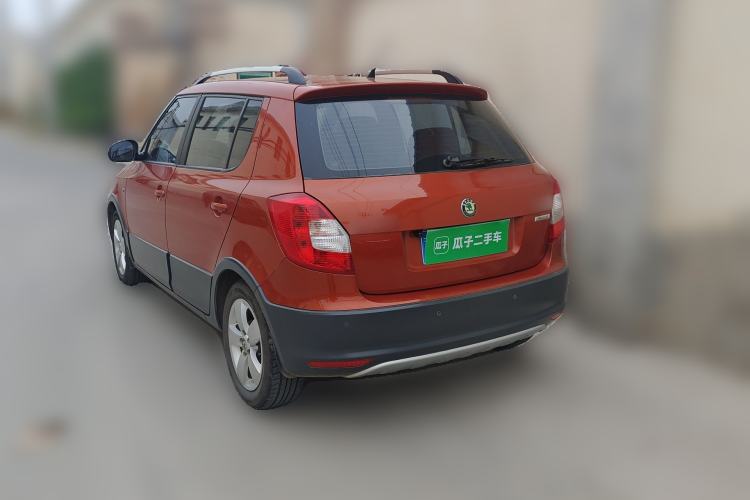 Used Skoda Fabia 2012 1.6L Scout Rear Left 45 Deg