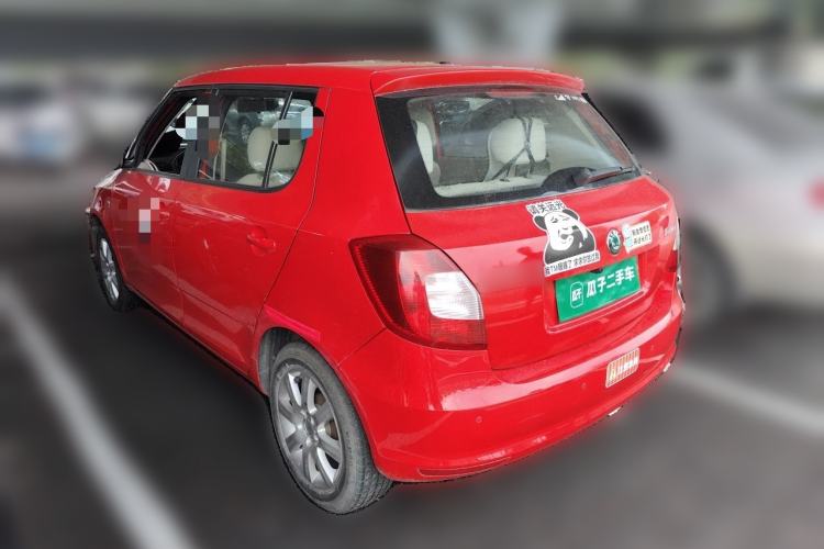Used Skoda Fabia 2012 1.4L Manual Jingling Edition Rear Left 45 Deg