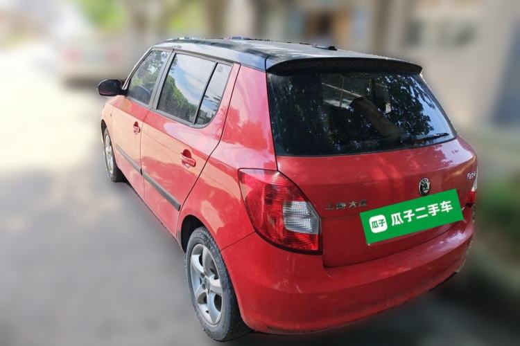 Used Skoda Fabia 2012 1.6L Manual Cool Black Edition Rear Left 45 Deg