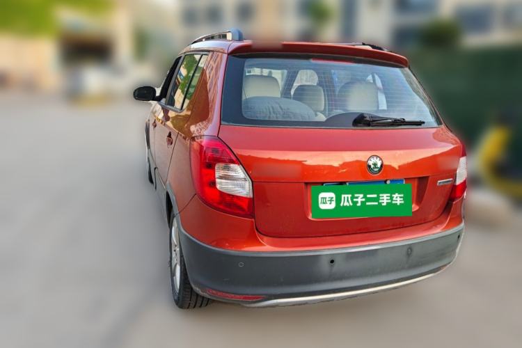 Used Skoda Fabia 2012 1.6L Scout Rear Left 45 Deg