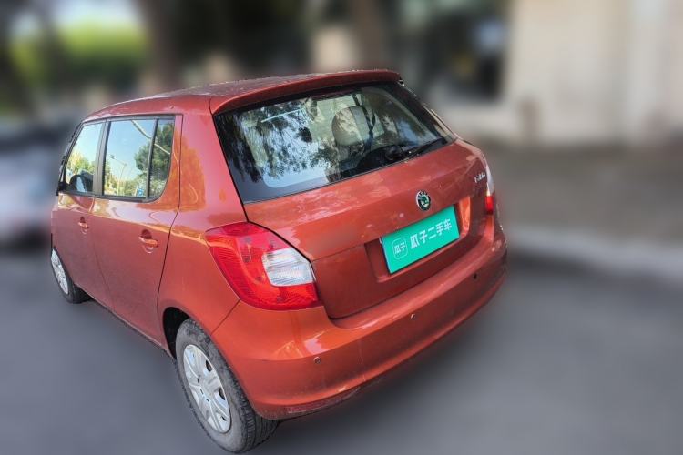 Used Skoda Fabia 2012 1.4L Manual Crystal Edition Rear Left 45 Deg