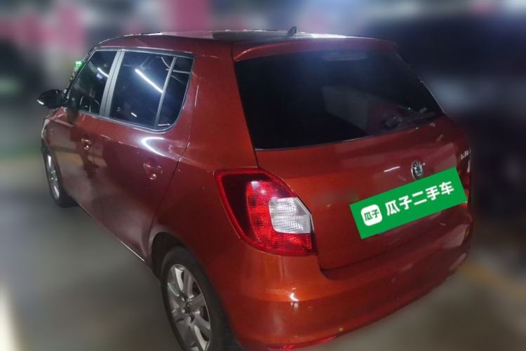 Used Skoda Fabia 2012 1.4L Manual Jingling Edition Rear Left 45 Deg