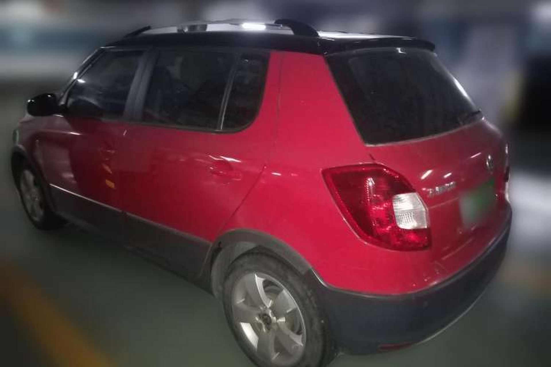 Used Skoda Fabia 2012 1.6L Scout Rear Left 45 Deg