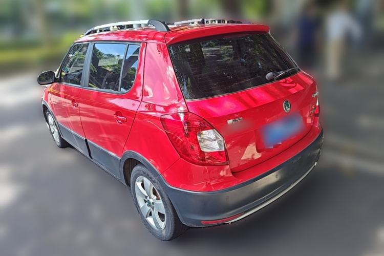 Used Skoda Fabia 2012 1.6L Scout Rear Left 45 Deg