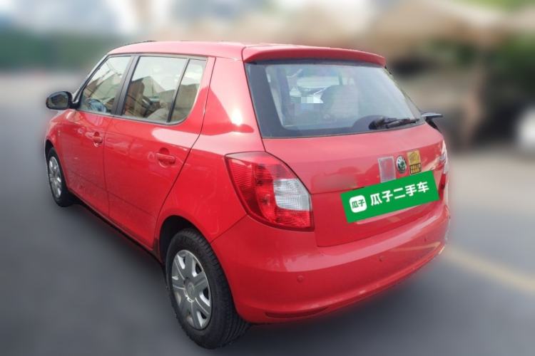 Used Skoda Fabia 2012 1.4L Manual Crystal Edition Rear Left 45 Deg