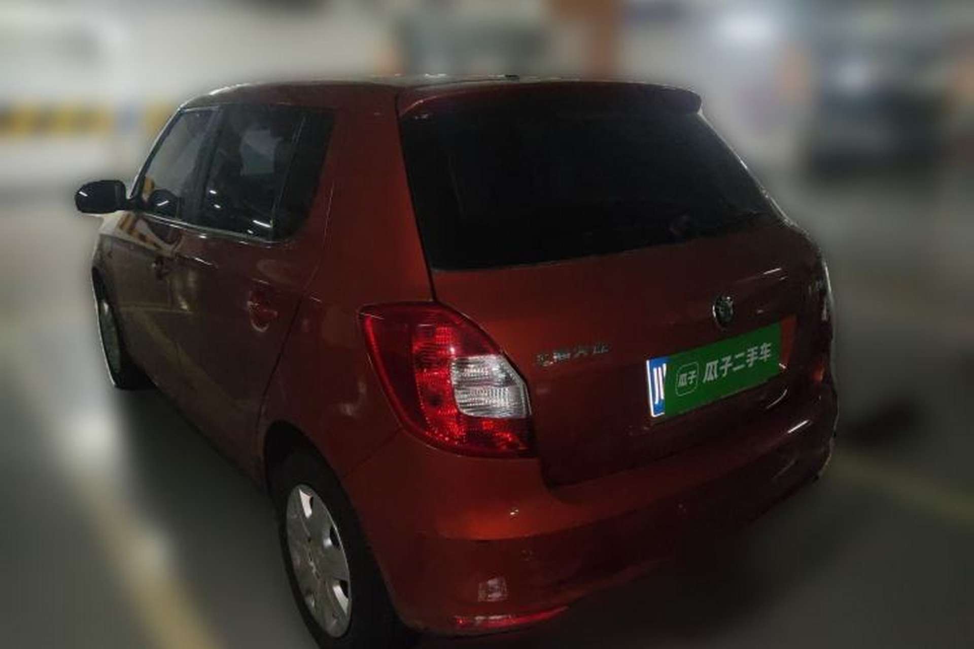 Used Skoda Fabia 2012 1.4L Automatic Crystal Edition Rear Left 45 Deg
