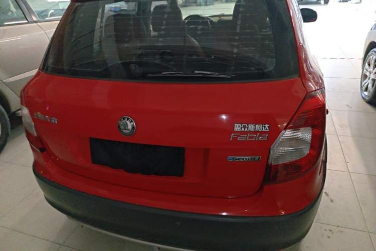 Used Skoda Fabia 2012 1.6L Scout Rear
