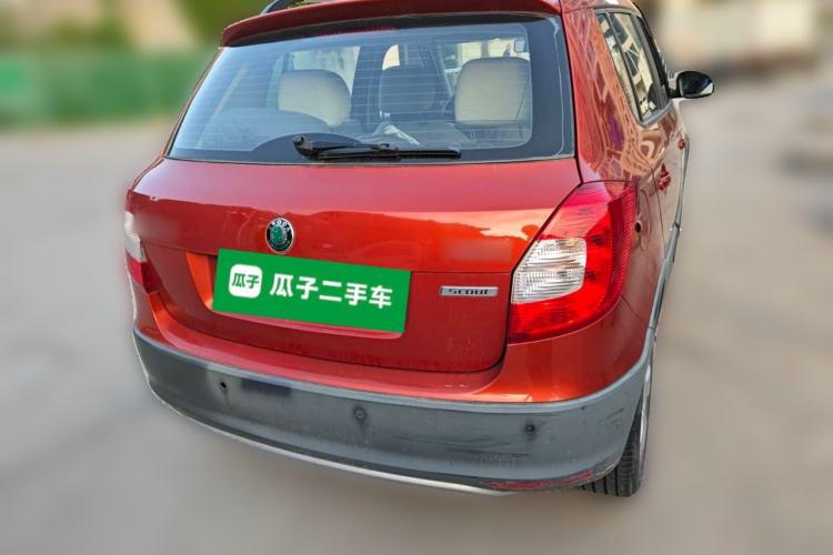 Used Skoda Fabia 2012 1.6L Scout Rear