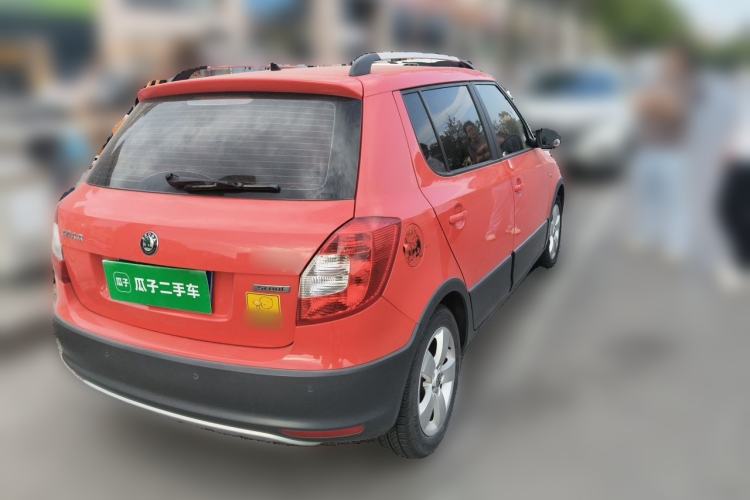 Used Skoda Fabia 2012 1.6L Scout Rear Right 45 Deg