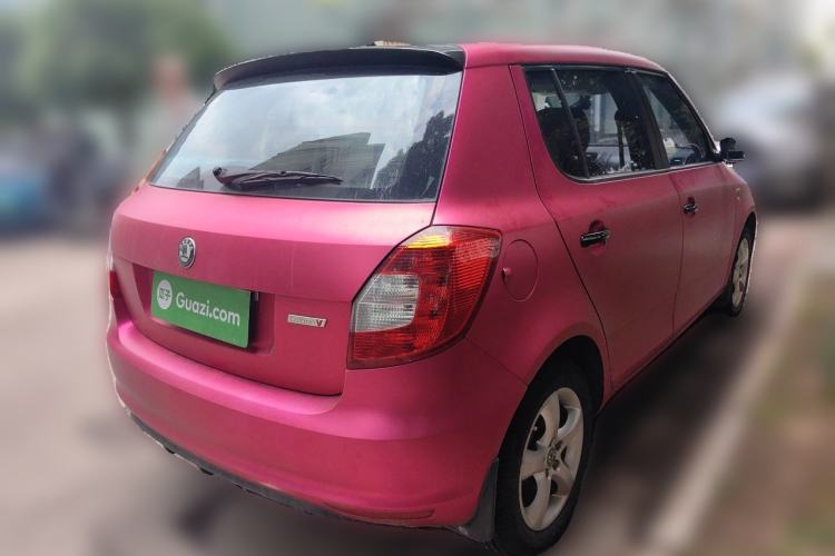 Used Skoda Fabia 2012 1.6L 5th Anniversary Limited Edition Rear Right 45 Deg