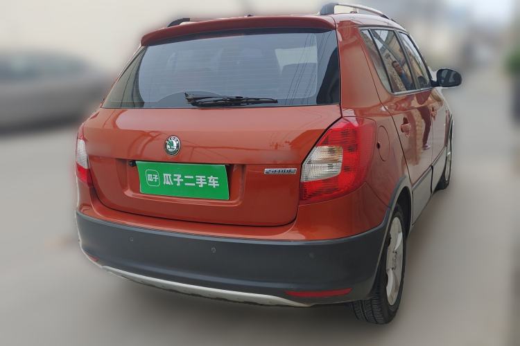Used Skoda Fabia 2012 1.6L Scout Rear Right 45 Deg