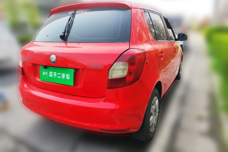 Used Skoda Fabia 2012 1.4L Manual Jingling Edition Rear Right 45 Deg