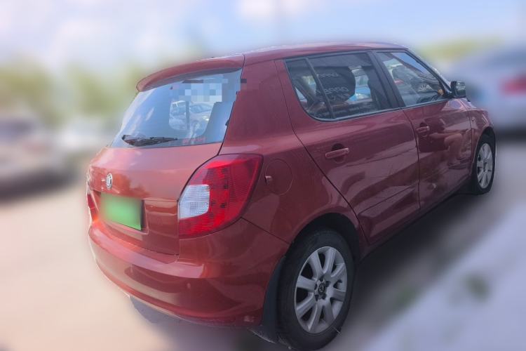 Used Skoda Fabia 2012 1.4L Manual Jingling Edition Rear Right 45 Deg