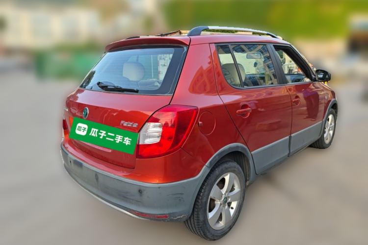 Used Skoda Fabia 2012 1.6L Scout Rear Right 45 Deg
