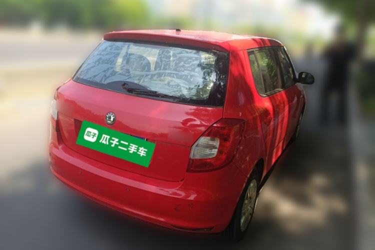 Used Skoda Fabia 2012 1.4L Manual Crystal Edition Rear Right 45 Deg