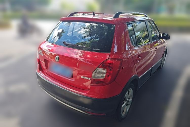 Used Skoda Fabia 2012 1.6L Scout Rear Right 45 Deg