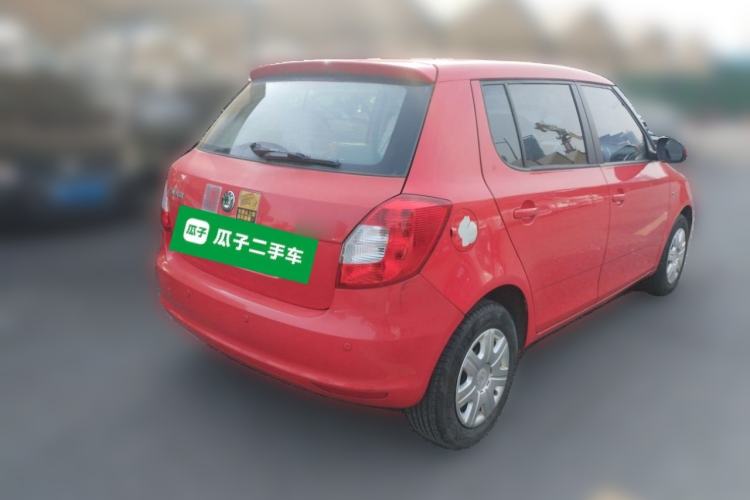 Used Skoda Fabia 2012 1.4L Manual Crystal Edition Rear Right 45 Deg
