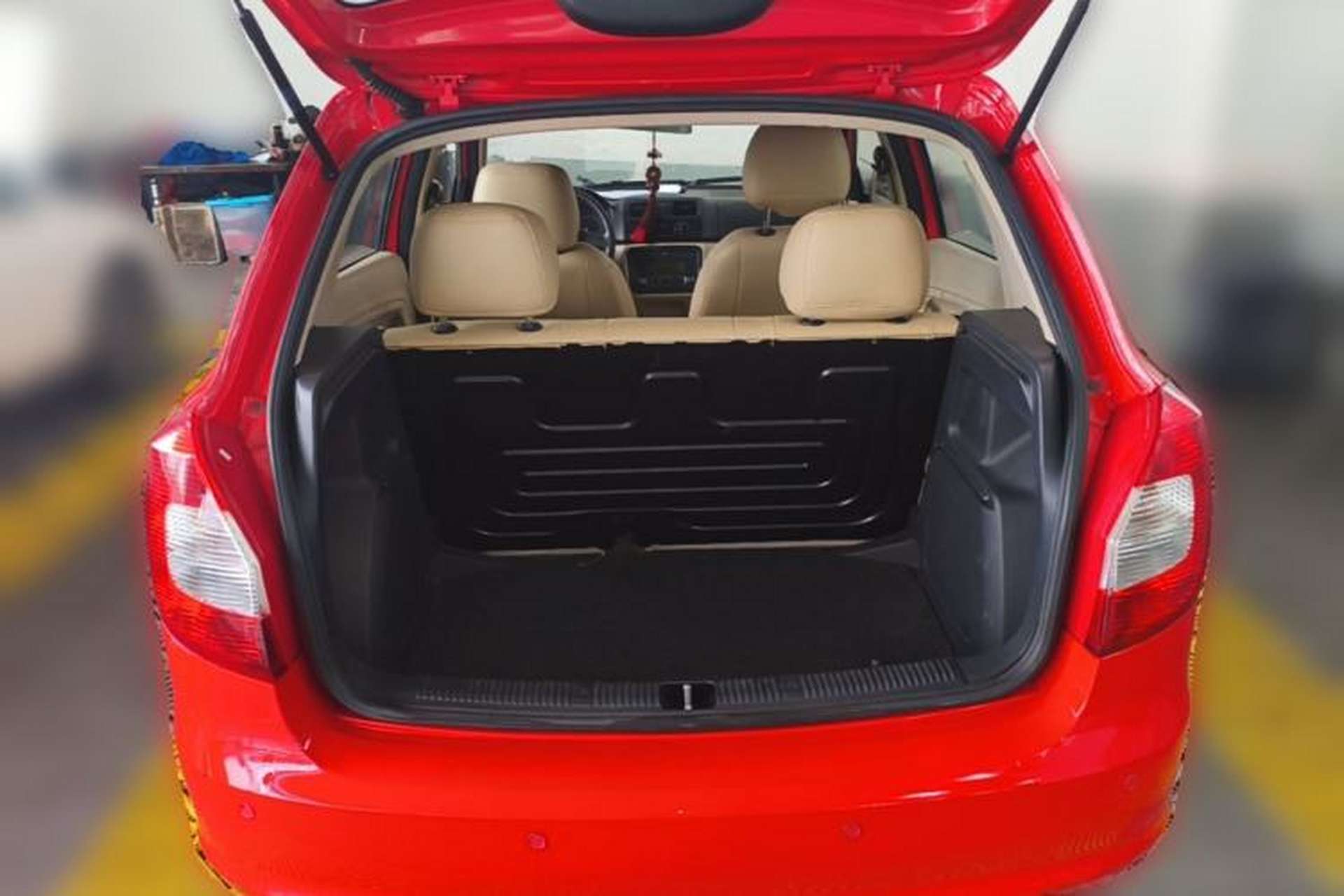 Used Skoda Fabia 2012 1.4L Automatic Crystal Edition Trunk