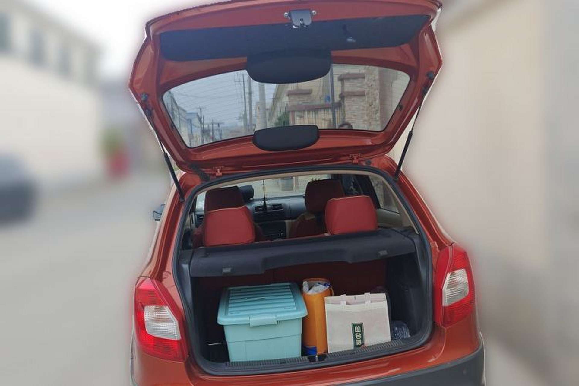 Used Skoda Fabia 2012 1.6L Scout Trunk