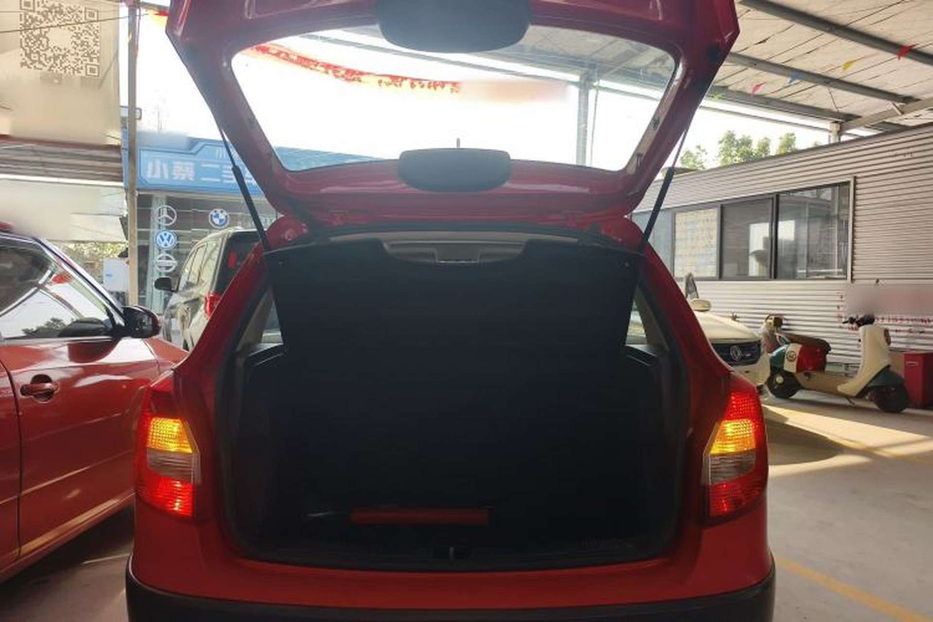 Used Skoda Fabia 2012 1.6L Scout Trunk